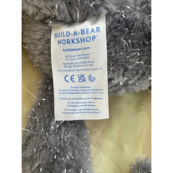 Build A Bear Violet The Wolf 25th Birthday Exclusive 16" Great Wolf Lodge Lot 2 - Picture 4 of 7